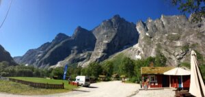 Trollveggen Camping.